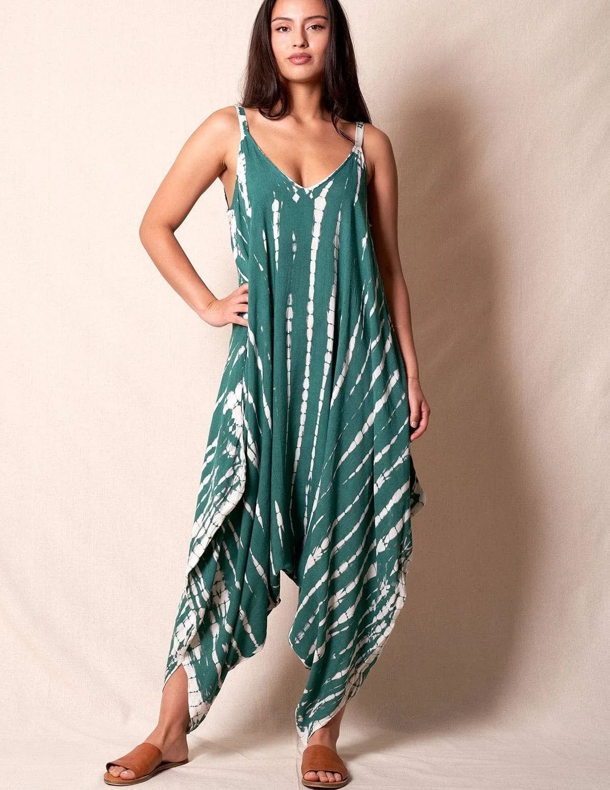 Radhika Tie - Dye Jumpsuit - As-Is-Clearance