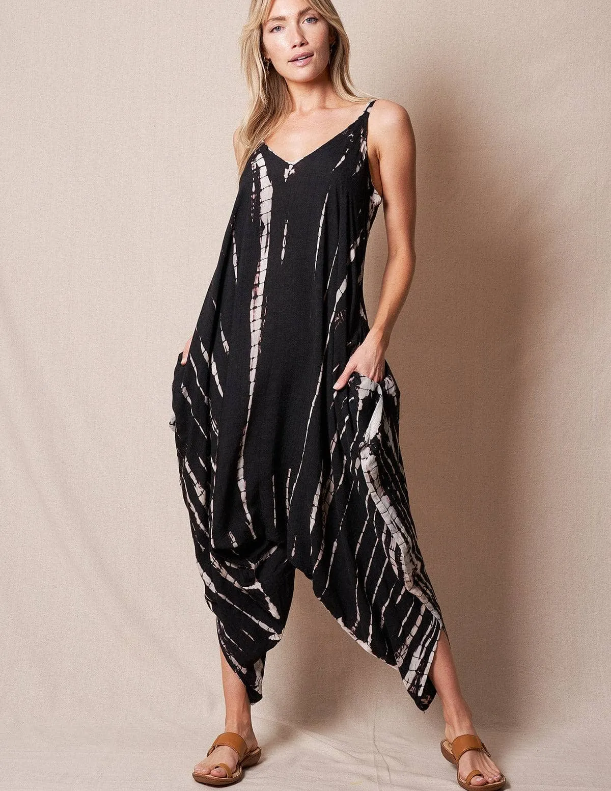 Radhika Tie - Dye Jumpsuit - As-Is-Clearance