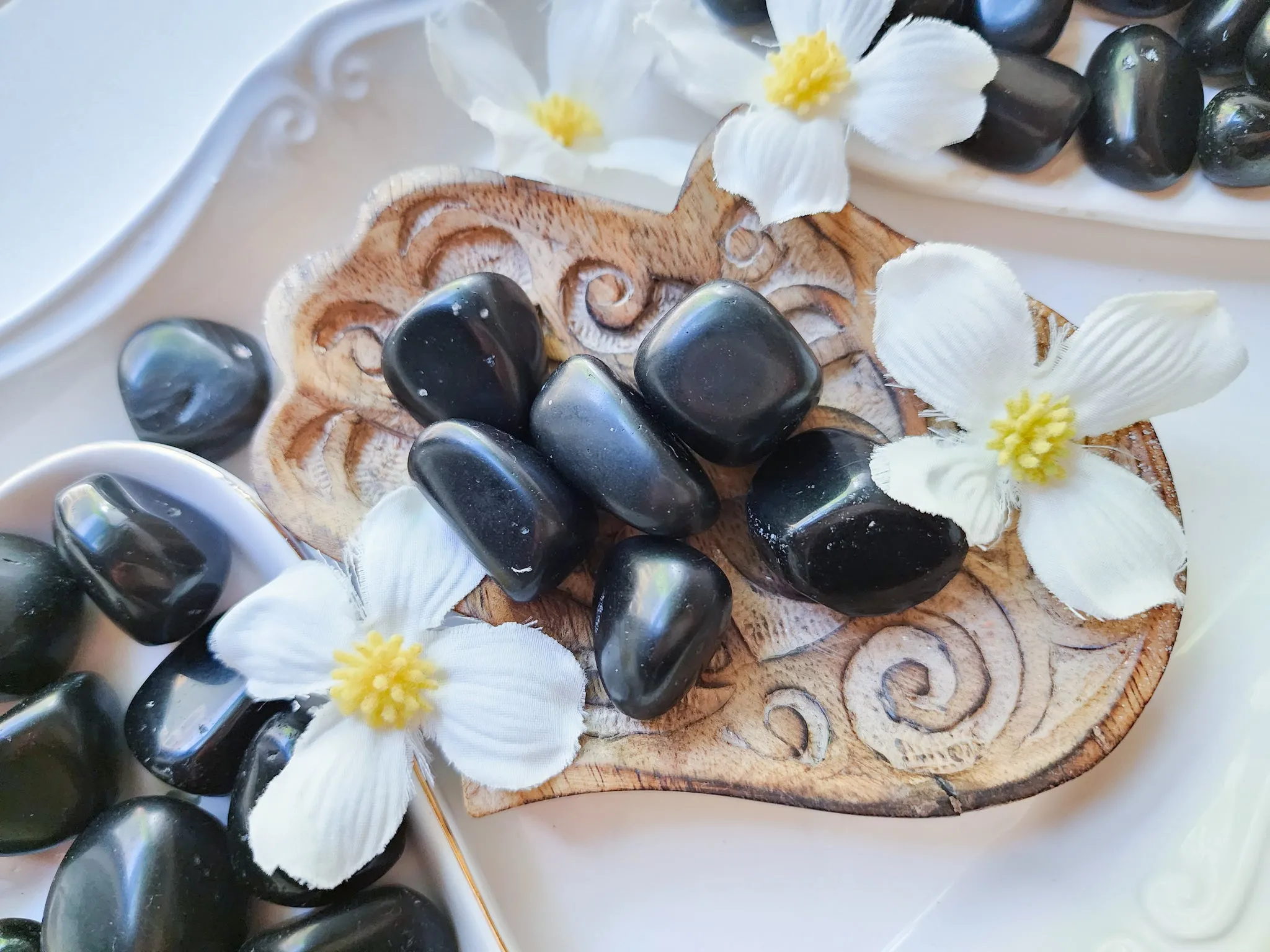 Rainbow Obsidian Tumbled Stone