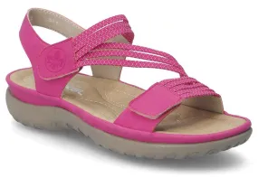 Rieker 64870-31 Womens Touch-Fastening Walking Sandal