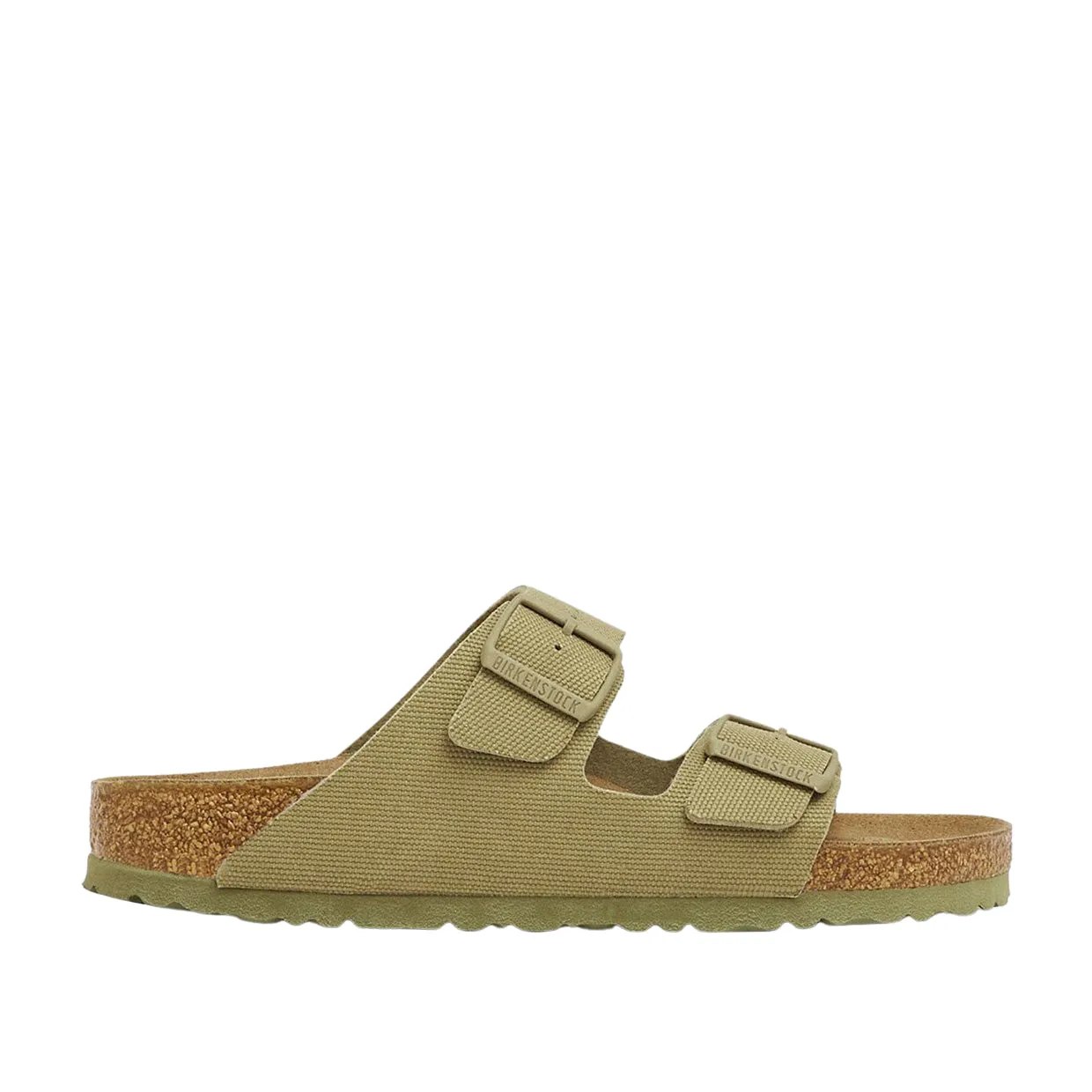 Sandali Unisex Birkenstock Arizona Vegan Verde Khaki