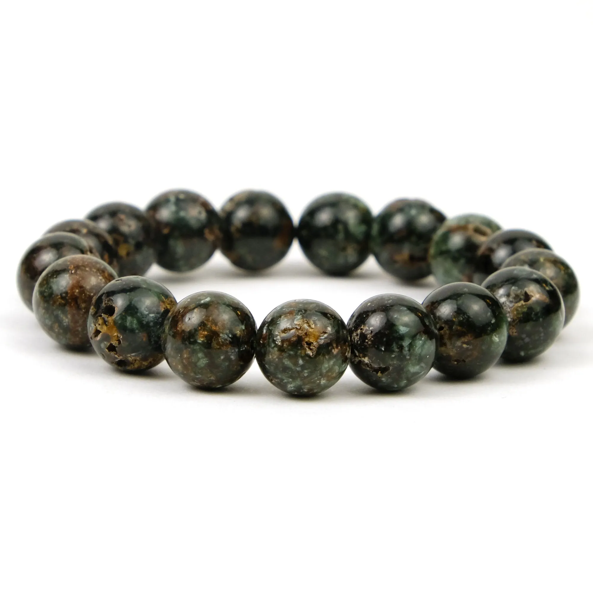 Seraphinite Russian Stretch Bracelet 11mm