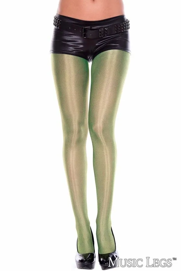 Shiny Metallic Pantyhose