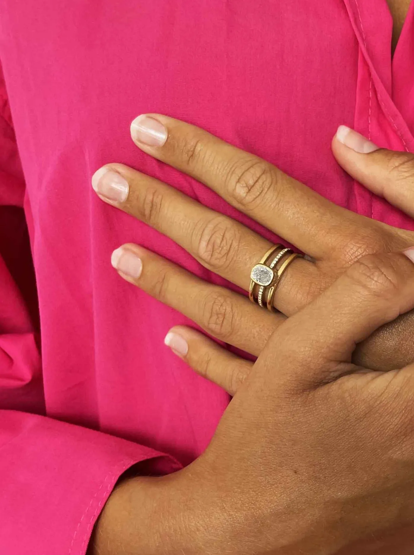 Sparkling - Ring with 1.41 carat sparkling diamonds