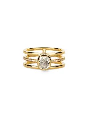 Sparkling - Ring with 1.41 carat sparkling diamonds