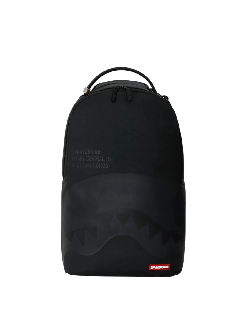 Sprayground Zaino Shark Central Total Black