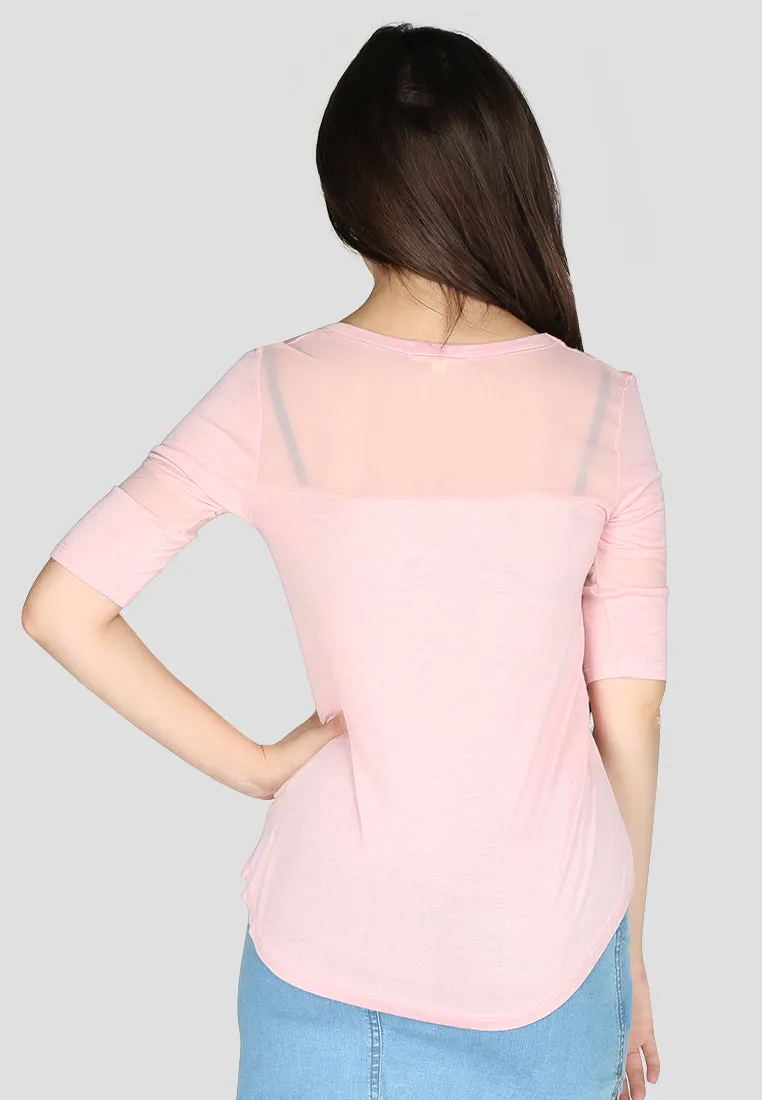 Womens Half Sleeves Top