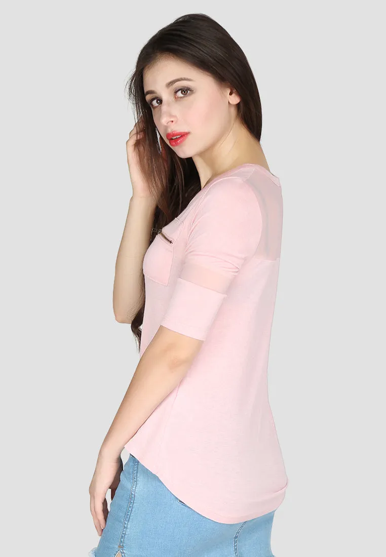 Womens Half Sleeves Top