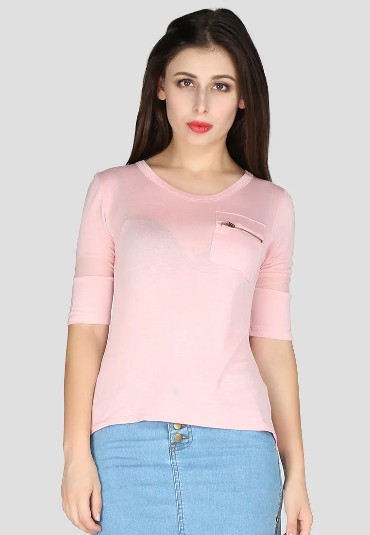 Womens Half Sleeves Top