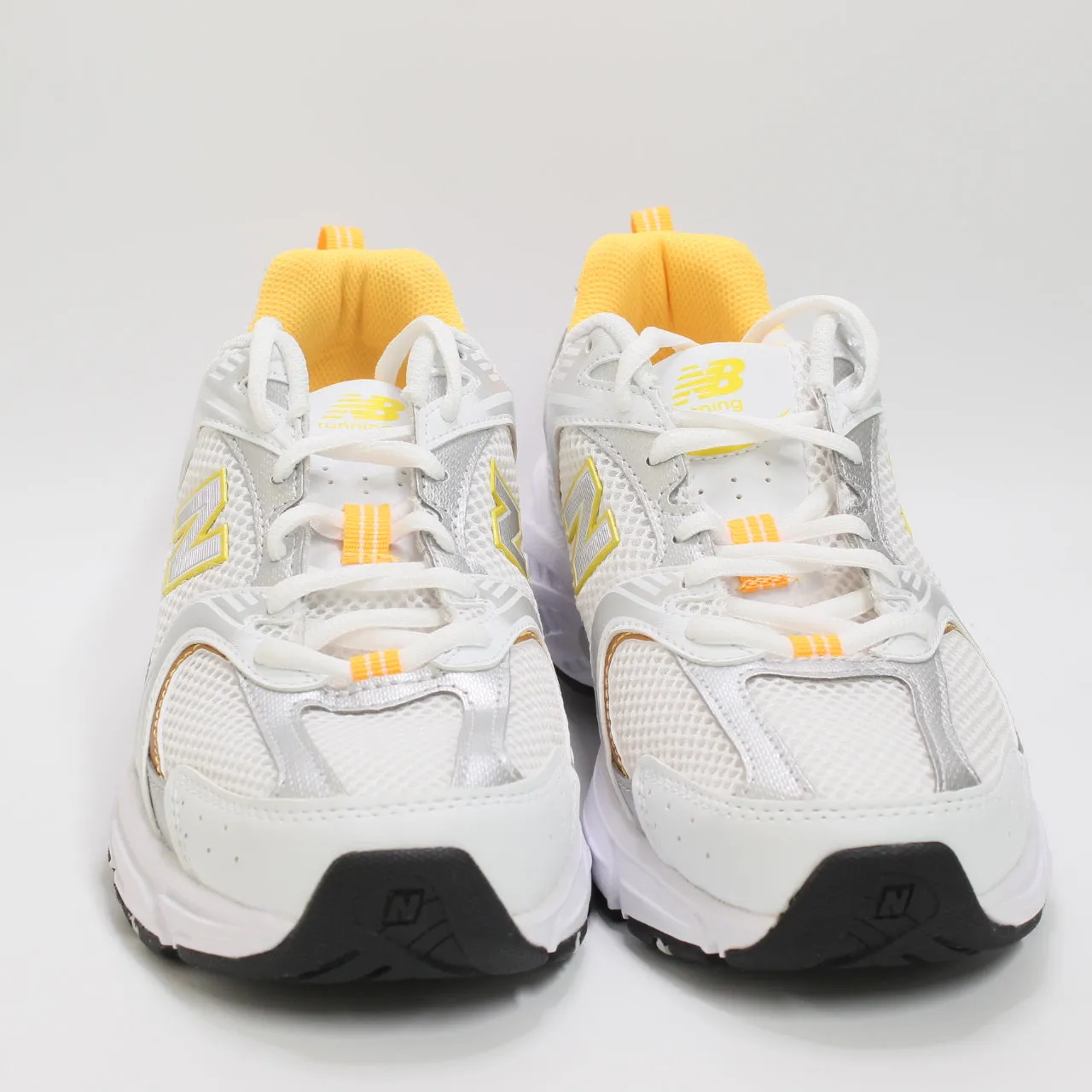 Womens New Balance MR530 Silver White Yellow Trainers